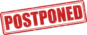 postponed
