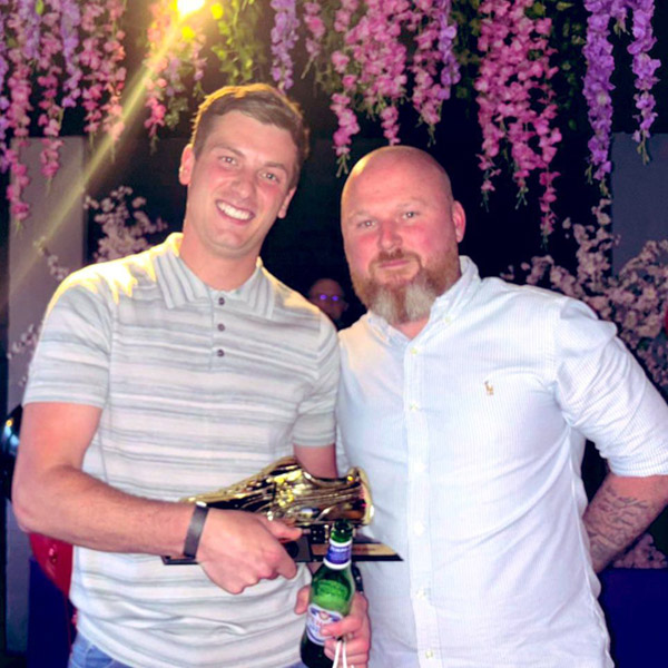 Golden Boot 2024 went to Harry Taylor for his 35 goals. The award was presented to him by Manager, Adam Woodward.