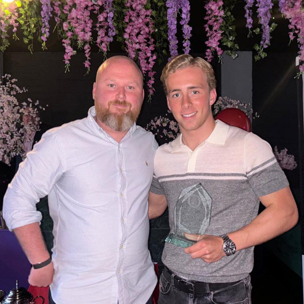 Management Player of the Year went to James Dyer and the award was presented to him by Manager, Adam Woodward.