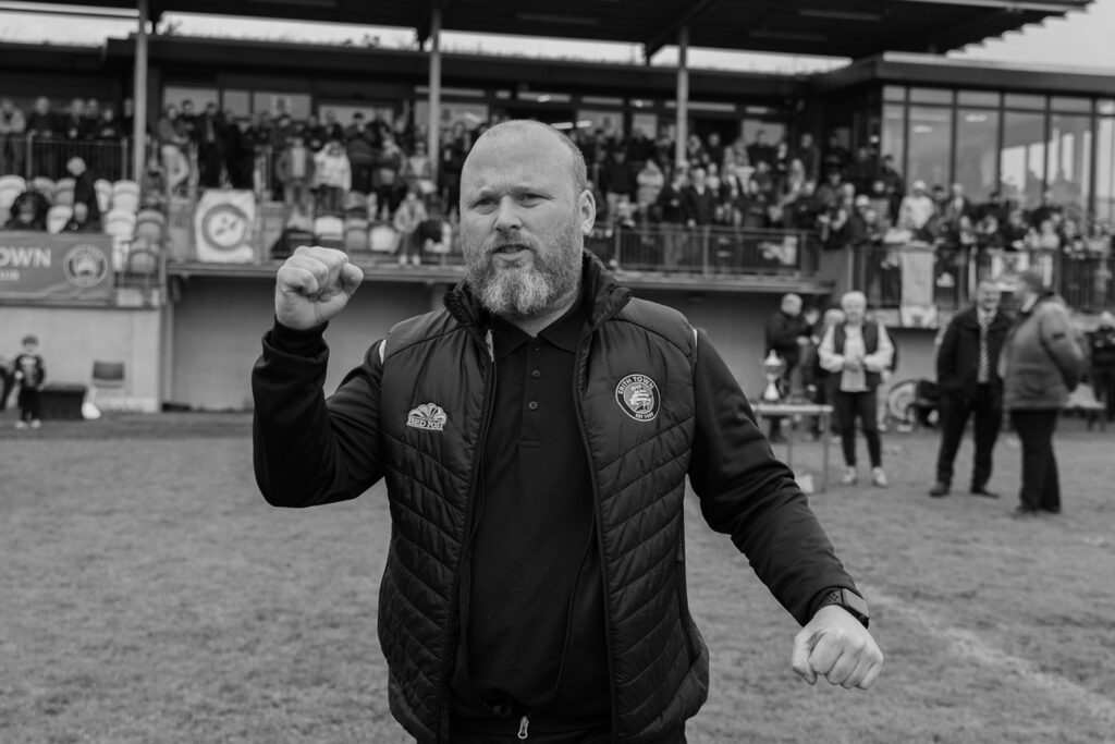 Dockers manager, Adam 'Woody' Woodward.