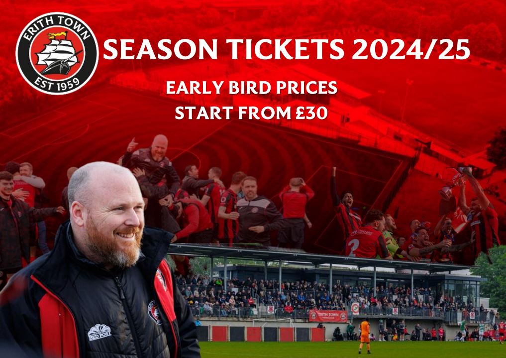 Season tickets 2024/25 now on sale.