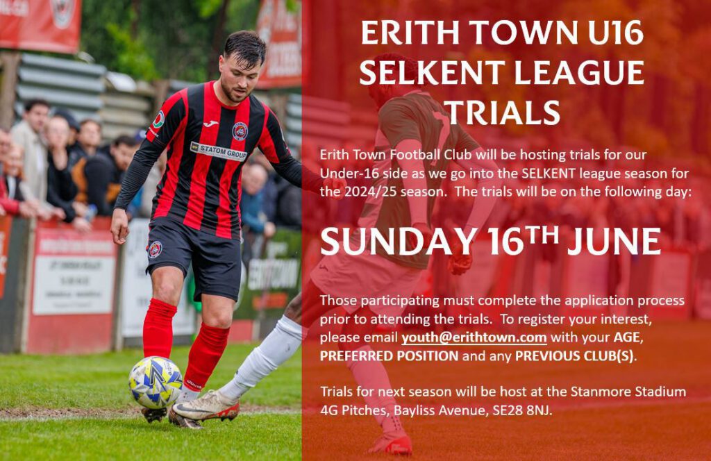 Under 16s SelKent Trials, 16th June 2024