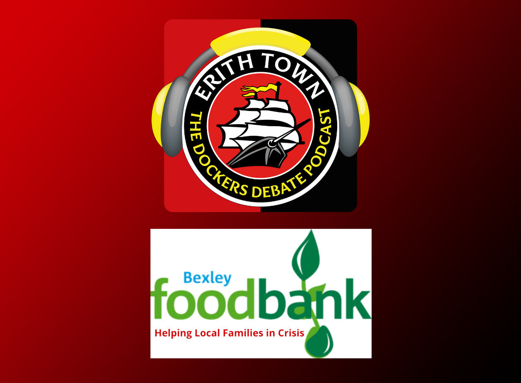 Erith Town make another donation to Bexley Foodbank