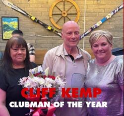 Cliff Kemp - Clubman of the Year 2024/25