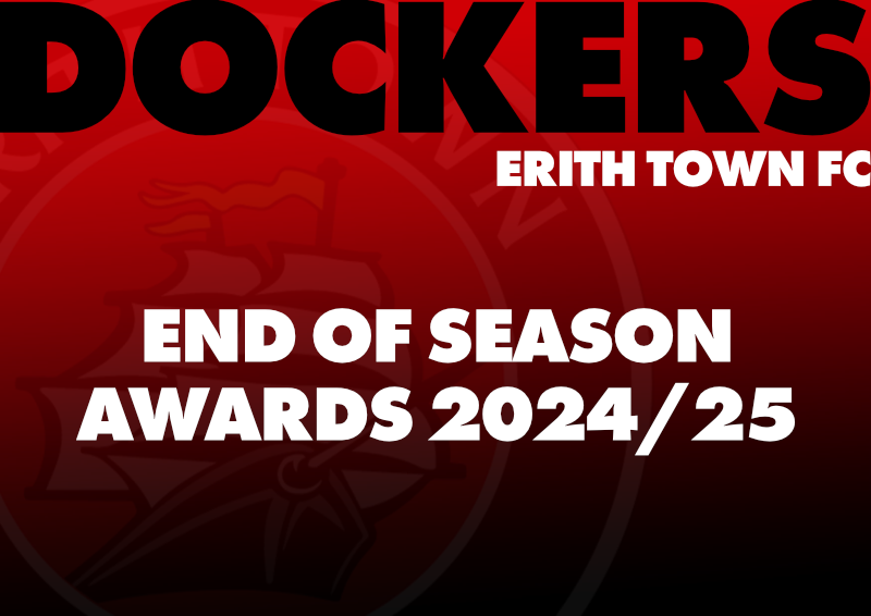 Erith Town End of Season Awards 2024/25