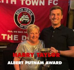 Harry Taylor - Albert Putnam Award 2024/25