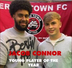 Jacob Connor - Young Player of the Year 2024/25