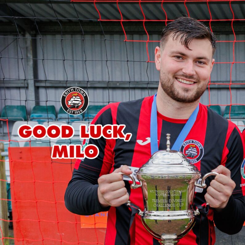 James Miles, 'Milo', departs the dockers.