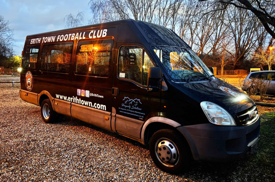 Erith Town FC First Team Minibus